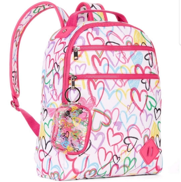 Multi-colored Heart Backpack - Picture 1 of 3